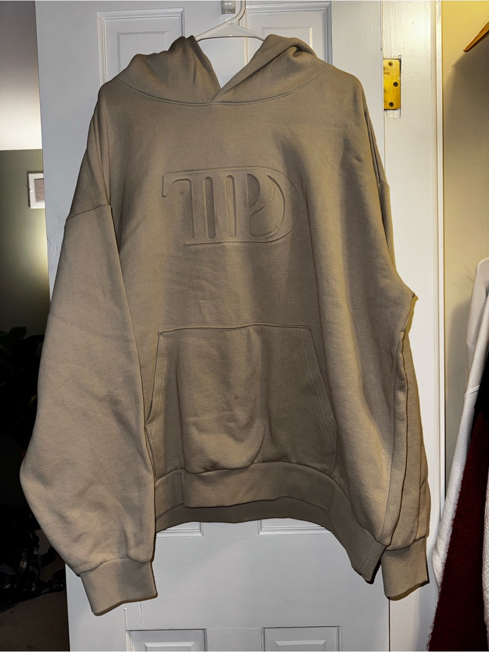 Taylor Swift THE TORTURED POETS DEPARTMENT BEIGE HOODIE **See Description**
